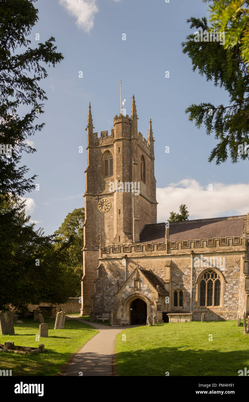 Avebury Church, Avebury, Wiltshire Stock Photo