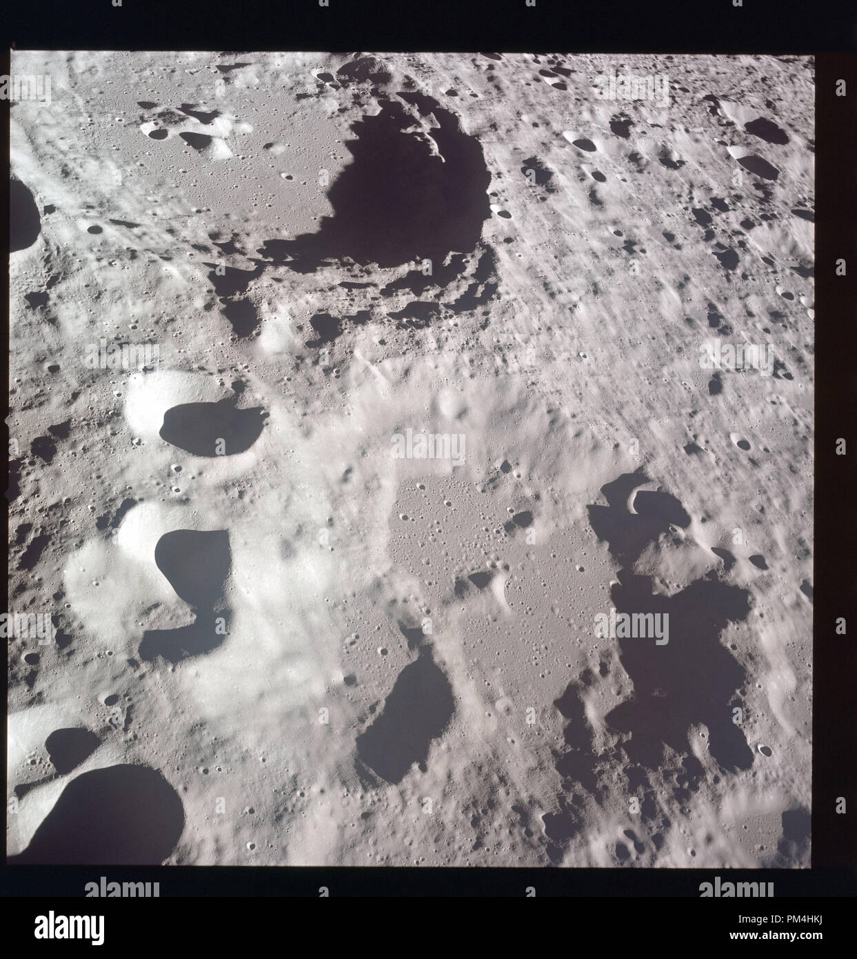 Apollo 11 mission. View of the lunar surface during July 1969's history