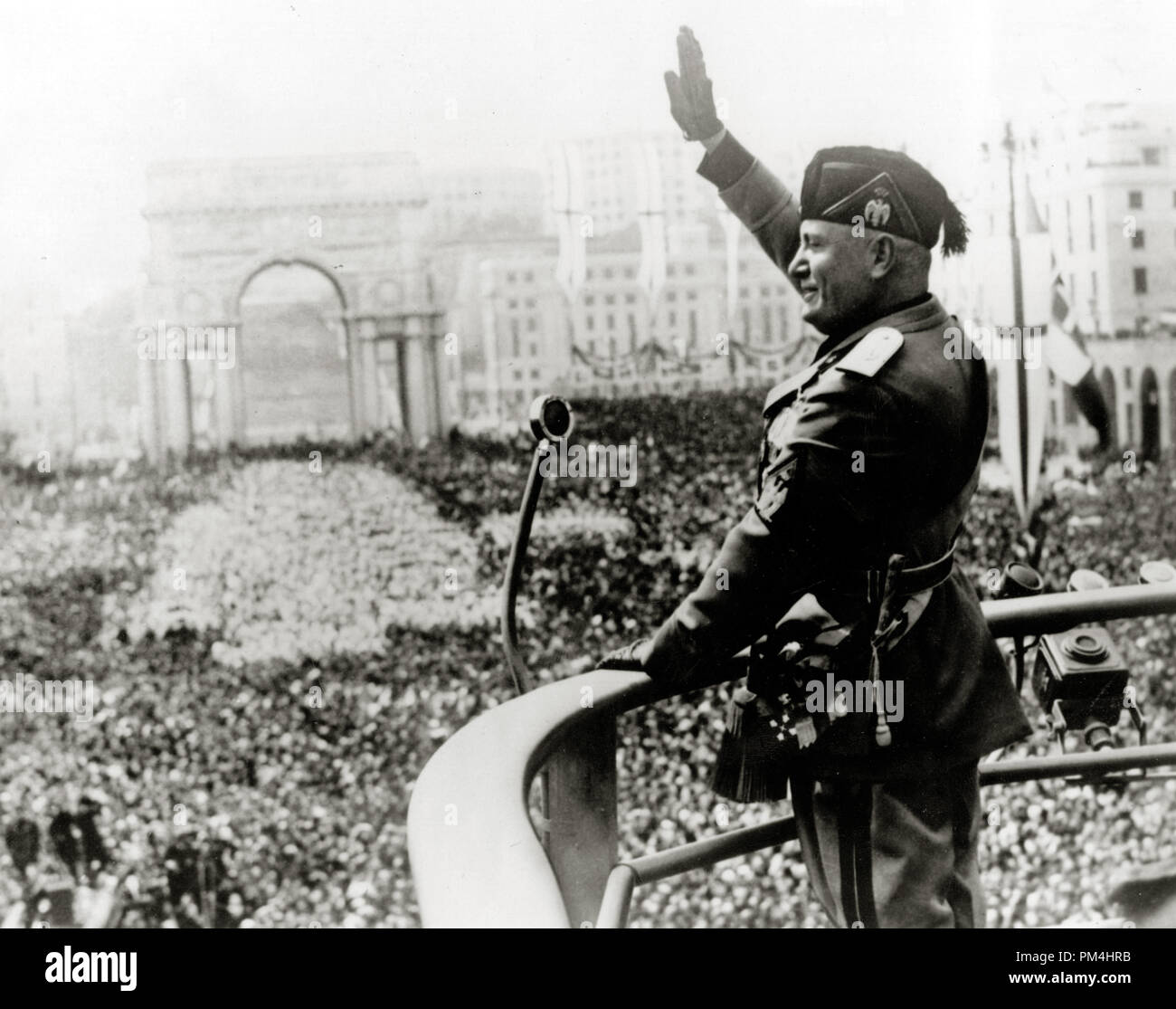 Italian dictactor Benito Mussolini circa 1940.  File Reference # 1003 397THA Stock Photo