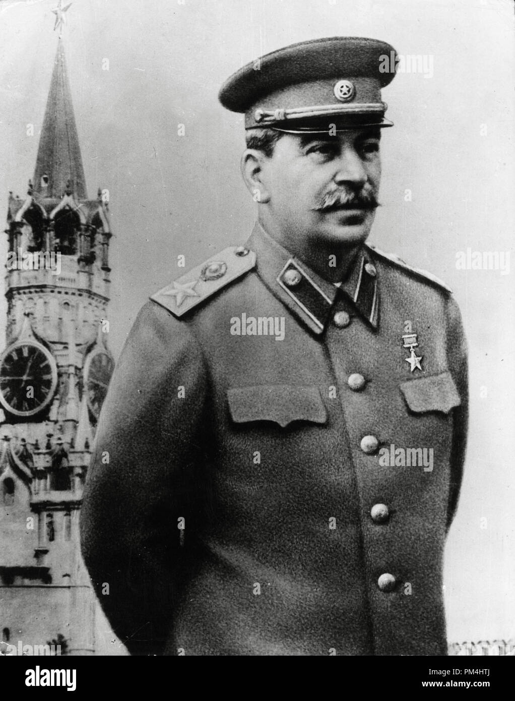Soviet Communist dictator Joseph Stalin circa 1935  File Reference # 1003 411THA Stock Photo