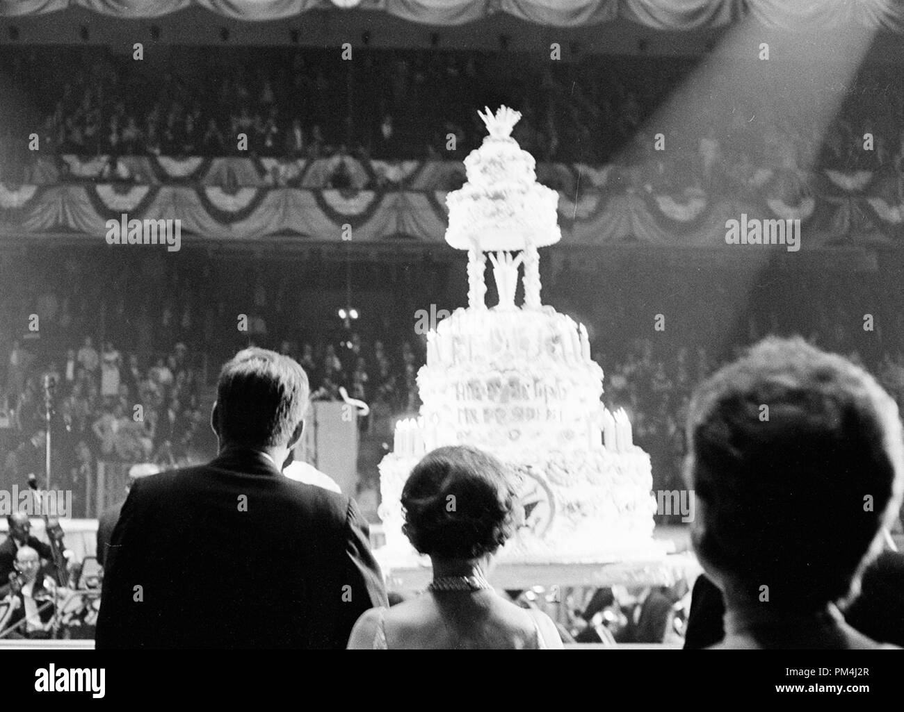 Trip to New York City: Madison Square Garden, Birthday Salute to President John F. Kennedy, May 9, 1962   File Reference # 1003 489THA Stock Photo