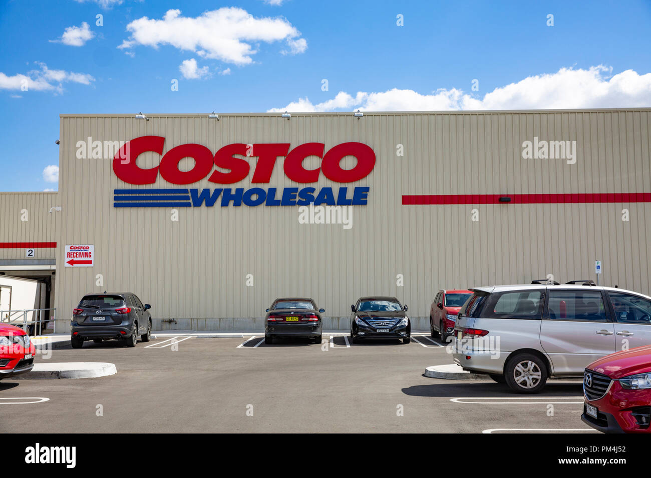 Costco wholesale shopping outlet in Marsden Park, North West Sydney,Australia Stock Photo