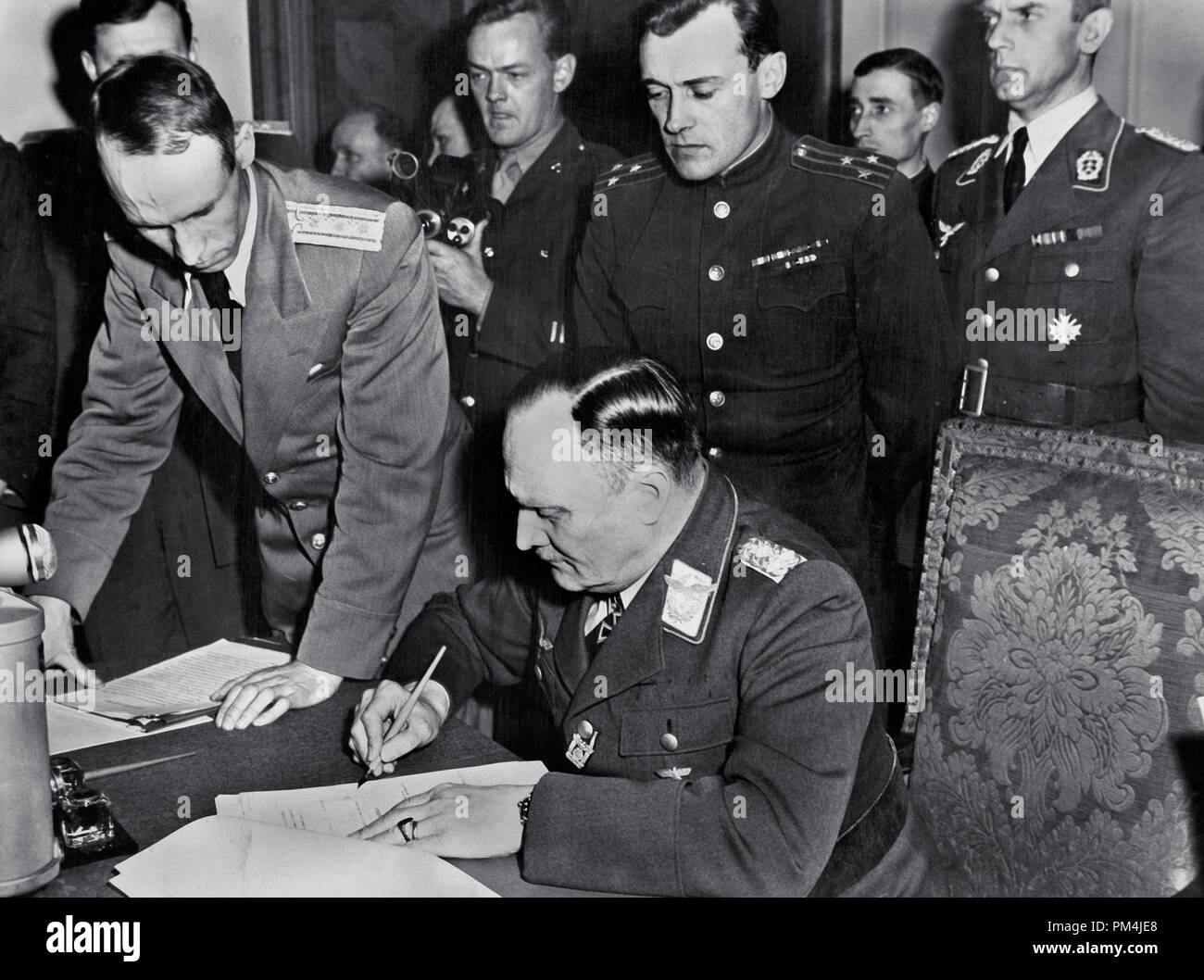 German surrender 1945 hires stock photography and images Alamy