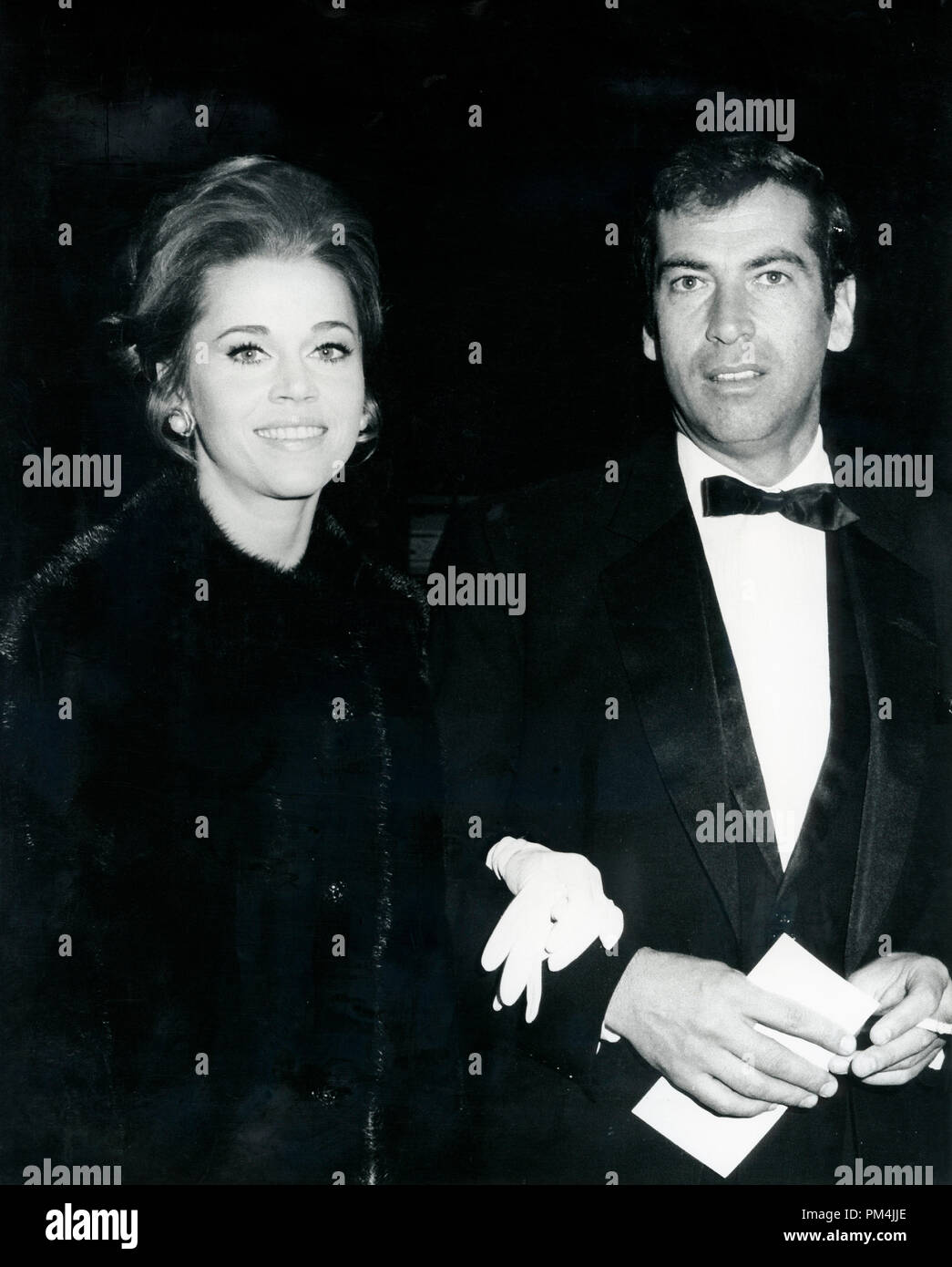 Jane Fonda with husband Roger Vadim, circa 1966. File Reference 1007