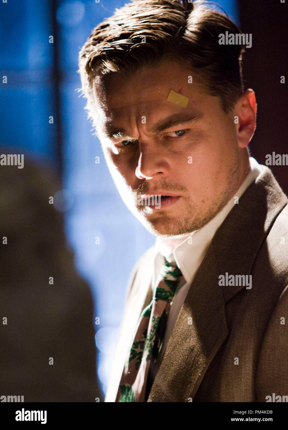 Teddy Daniels (Leonardo DiCaprio) is a detective sent from the mainland to Stock Photo
