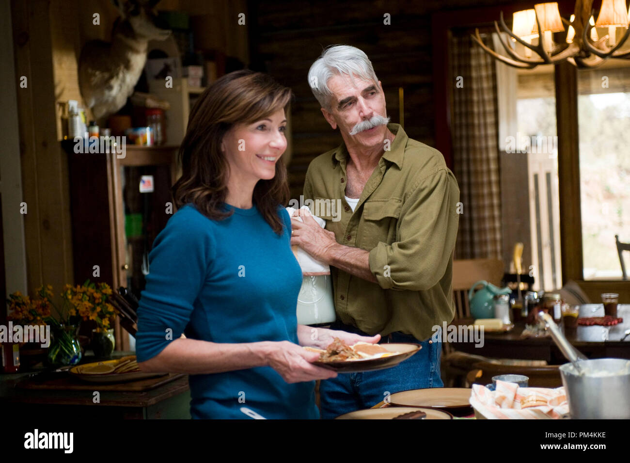 Mary Steenburgen and Sam Elliott in Columbia Pictures' comedy DID YOU HEAR ABOUT THE MORGANS? Stock Photo
