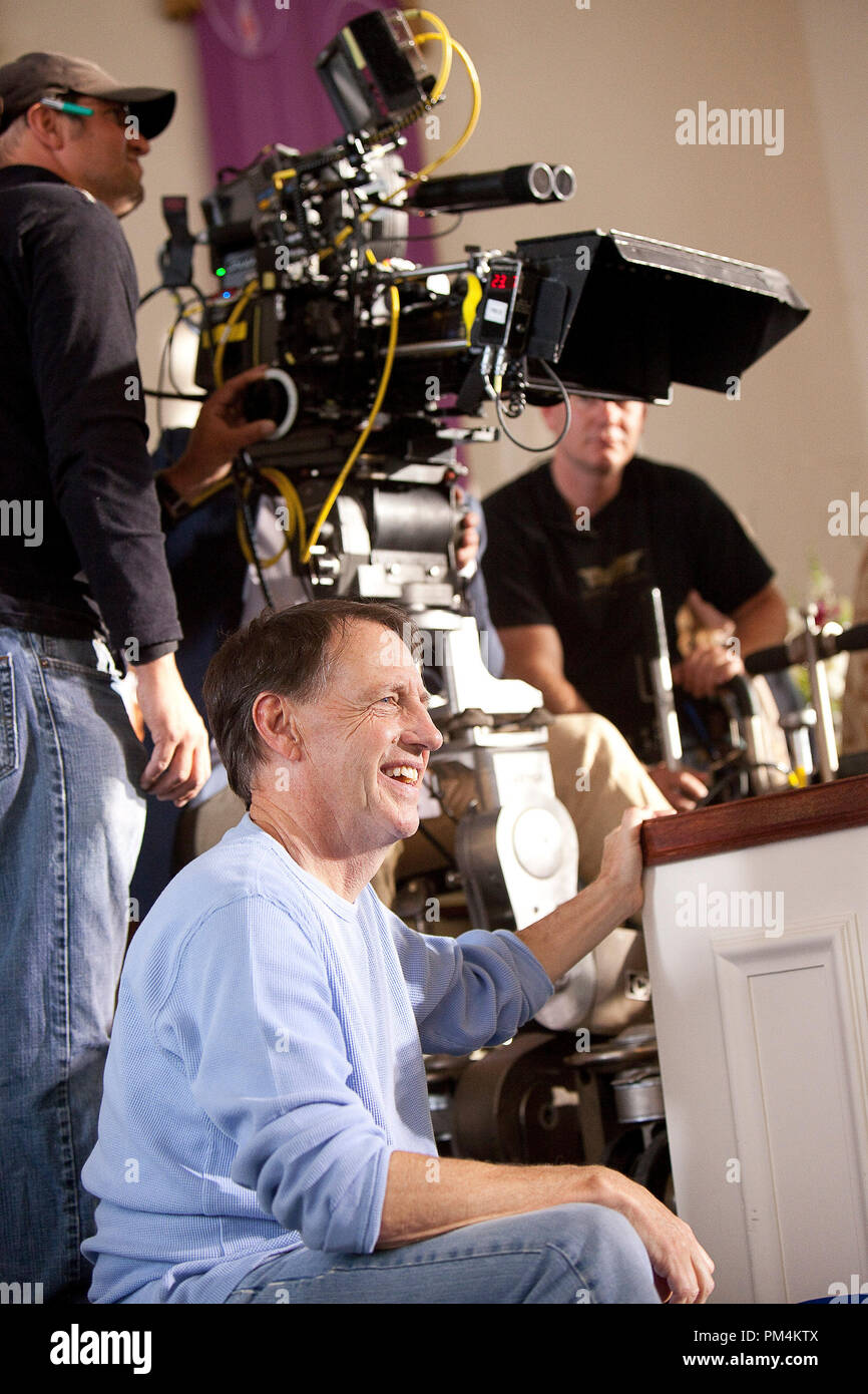 Director Dennis Dugan on the set of Columbia Pictures' GROWN UPS. Stock Photo