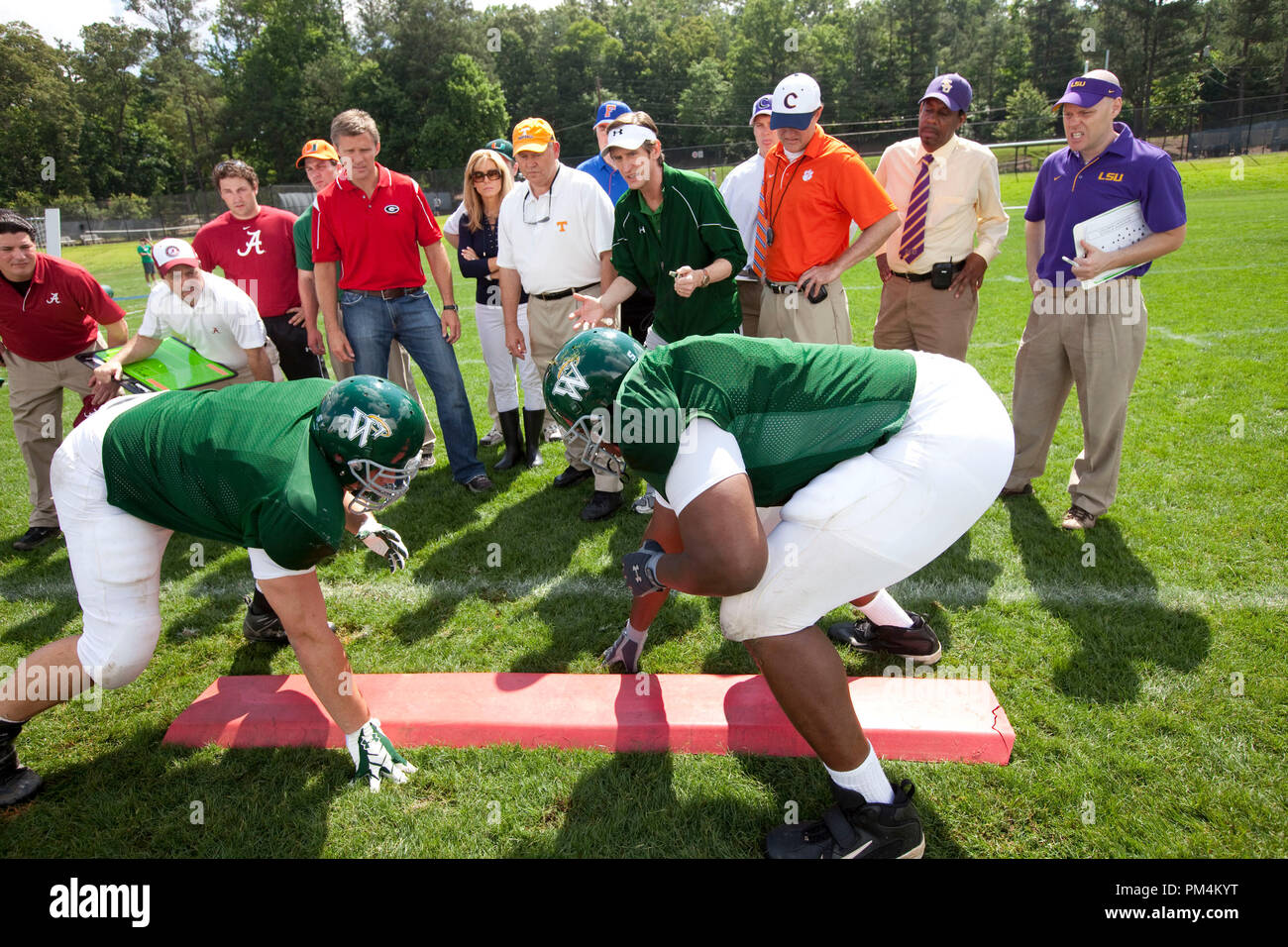 Sandra Bullock And Quinton Aaron High Resolution Stock Photography And Images Alamy