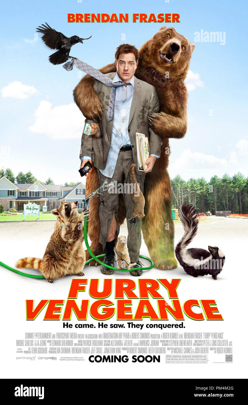 Furry Vengeance 2010, Poster. Stock Photo