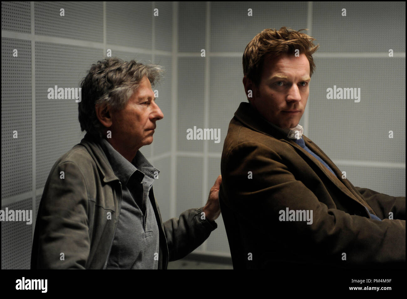 Roman Polanski And Ewan Mcgregor In The Ghost Writer Stock Photo Alamy