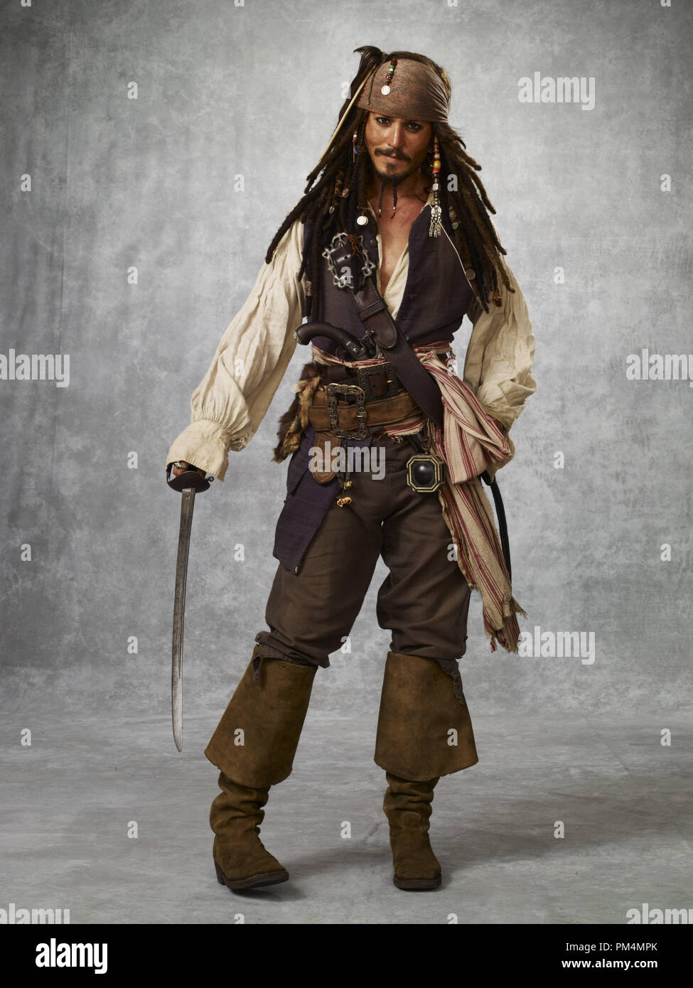 Depp pirates caribbean worlds end hi-res stock photography and ...