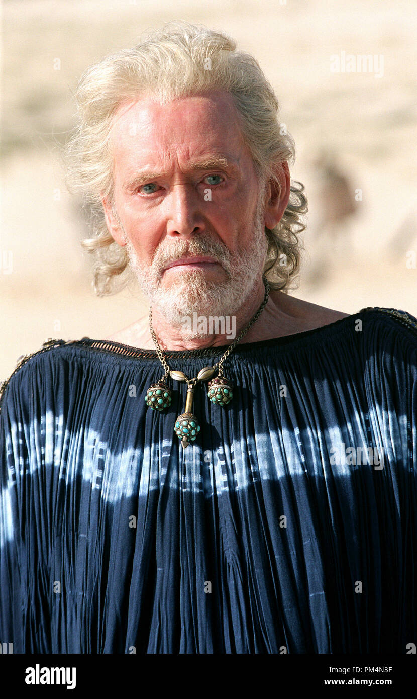 Troy" Peter O'Toole © 2004 Warner Brothers Stock Photo - Alamy