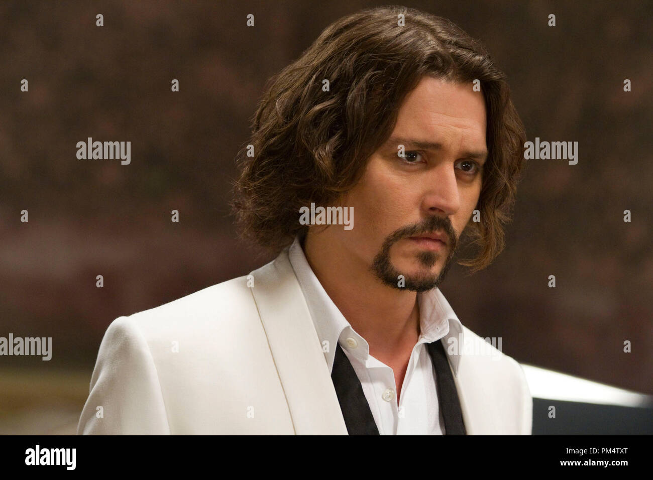 Johnny Depp as "Frank" in Columbia Pictures' THE TOURIST Stock Photo