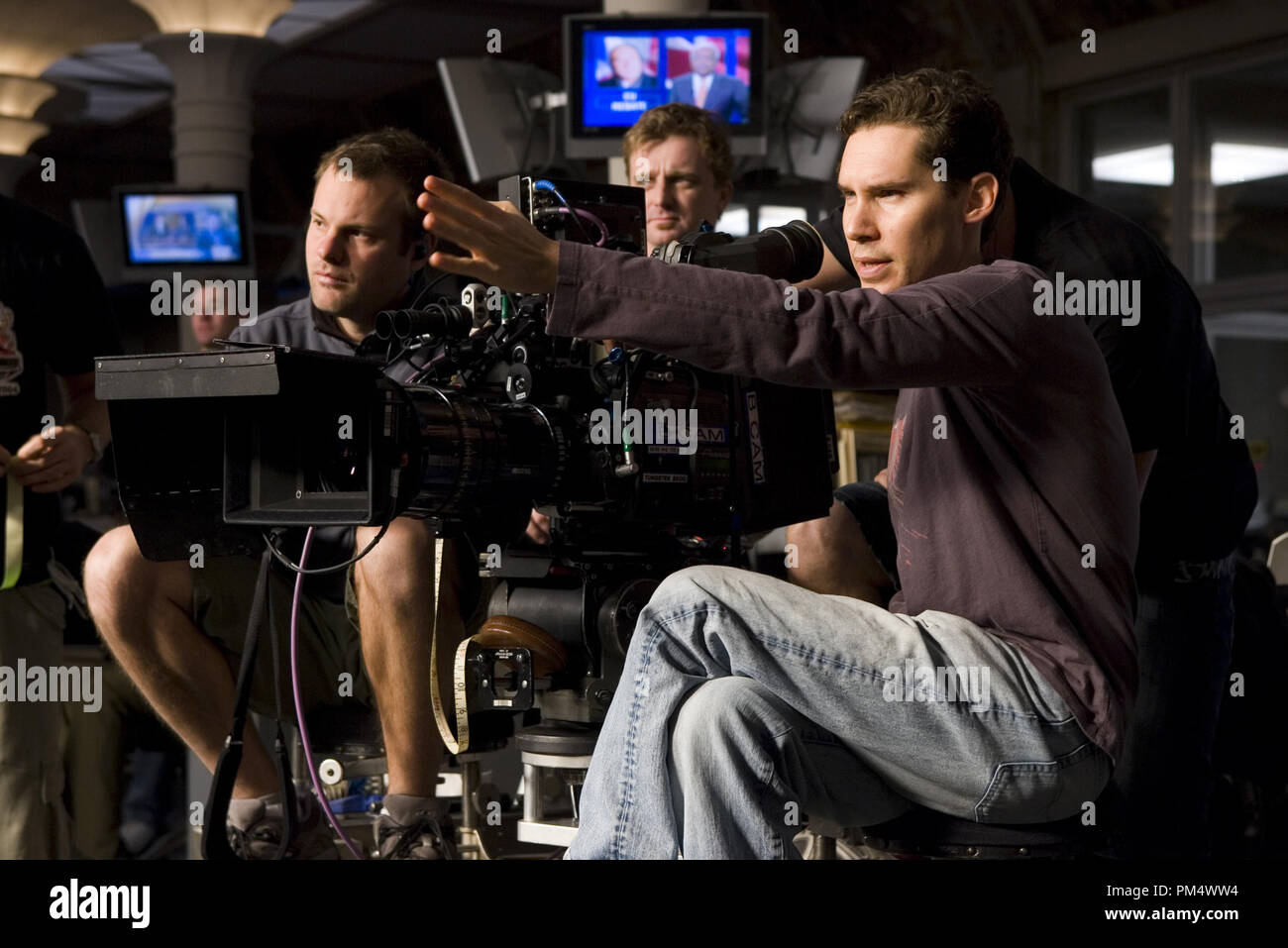 Studio Publicity Still from 'Superman Returns' Director Bryan Singer © 2006 Warner Photo credit: David James   File Reference # 307372263THA  For Editorial Use Only -  All Rights Reserved Stock Photo