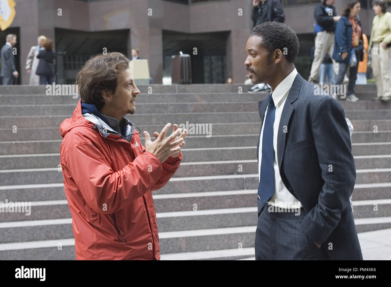 Studio Publicity Still from 'The Pursuit of Happyness' Director Gabriele Muccino, Will Smith © 2006 Columbia Pictures Photo credit: Zade Rosenthal   File Reference # 307372567THA  For Editorial Use Only -  All Rights Reserved Stock Photo