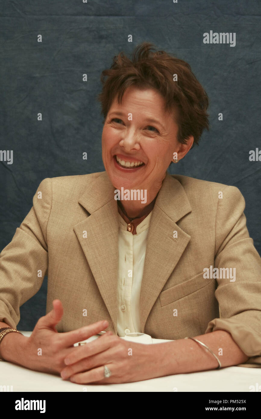 Annette Bening "Mother and Child" Portrait Session, April 19, 2010.  Reproduction by American tabloids is absolutely forbidden. File Reference # 30195_011JRC  For Editorial Use Only -  All Rights Reserved Stock Photo