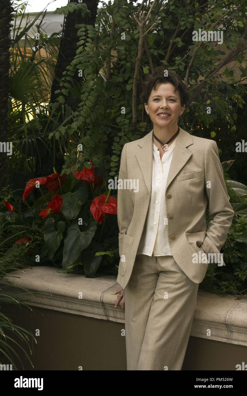 Annette Bening 'Mother and Child' Portrait Session, April 19, 2010.  Reproduction by American tabloids is absolutely forbidden. File Reference # 30195 027JRC  For Editorial Use Only -  All Rights Reserved Stock Photo