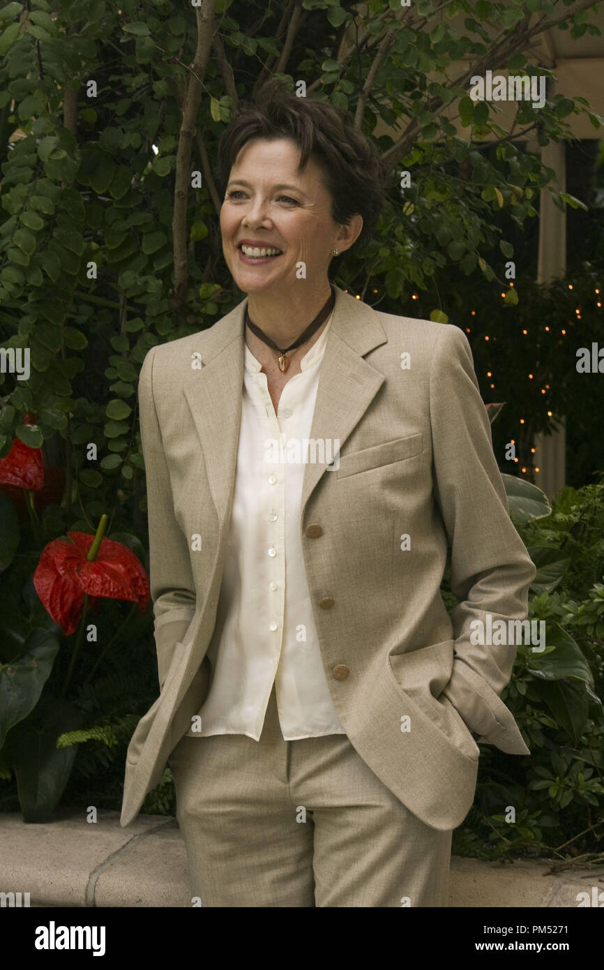 Annette Bening 'Mother and Child' Portrait Session, April 19, 2010.  Reproduction by American tabloids is absolutely forbidden. File Reference # 30195 029JRC  For Editorial Use Only -  All Rights Reserved Stock Photo