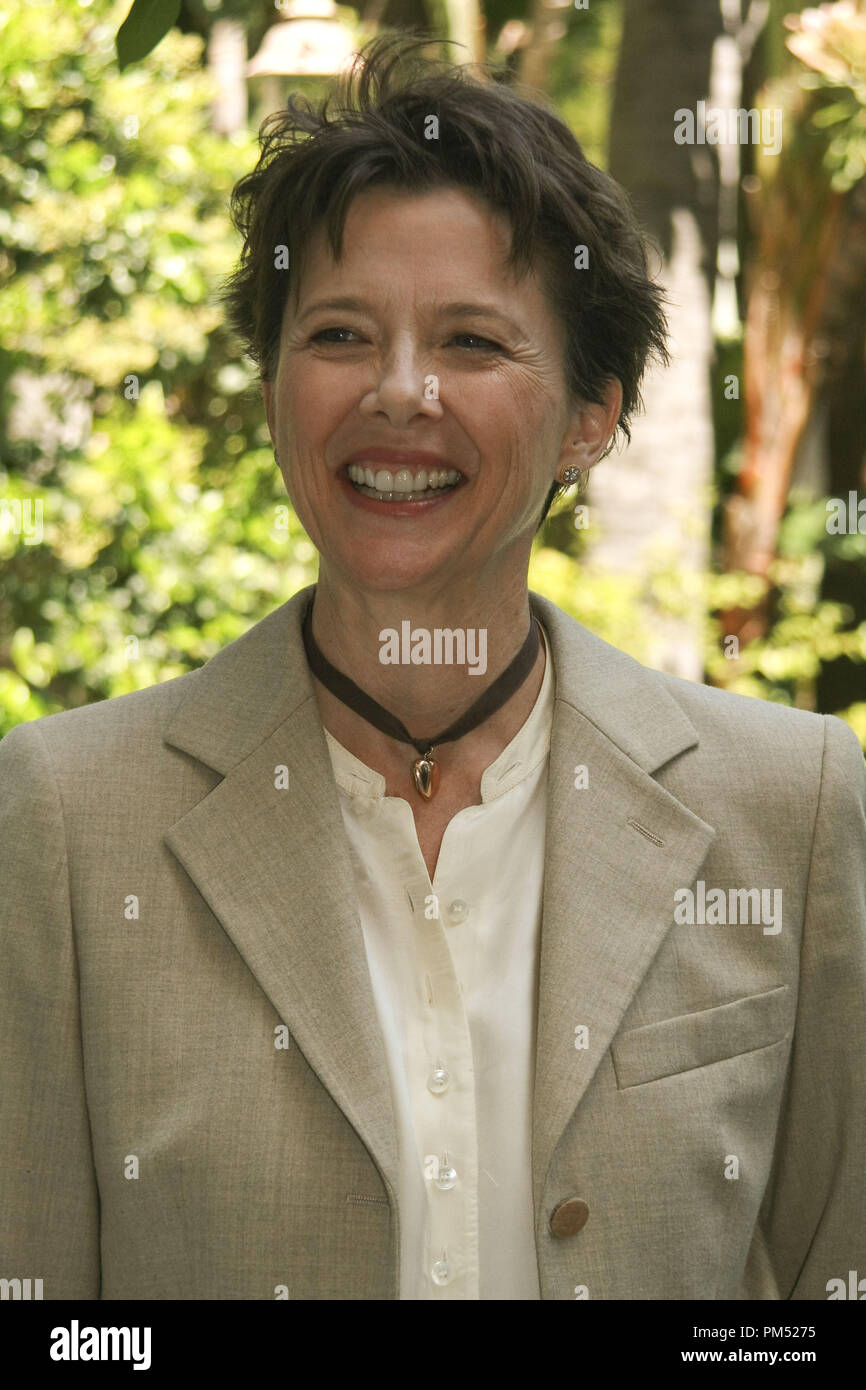 Annette Bening 'Mother and Child' Portrait Session, April 19, 2010.  Reproduction by American tabloids is absolutely forbidden. File Reference # 30195 031JRC  For Editorial Use Only -  All Rights Reserved Stock Photo