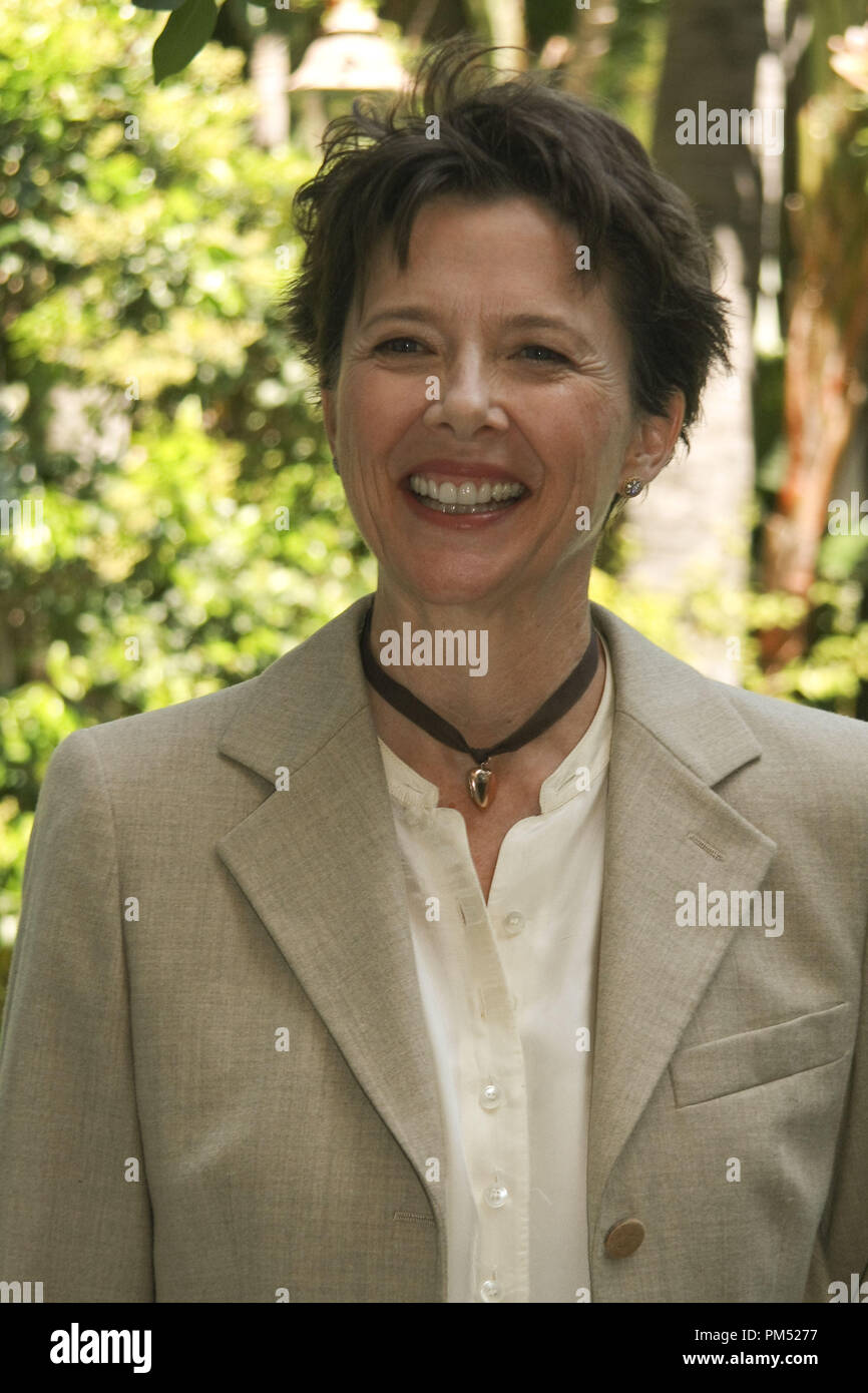 Annette Bening 'Mother and Child' Portrait Session, April 19, 2010.  Reproduction by American tabloids is absolutely forbidden. File Reference # 30195 032JRC  For Editorial Use Only -  All Rights Reserved Stock Photo