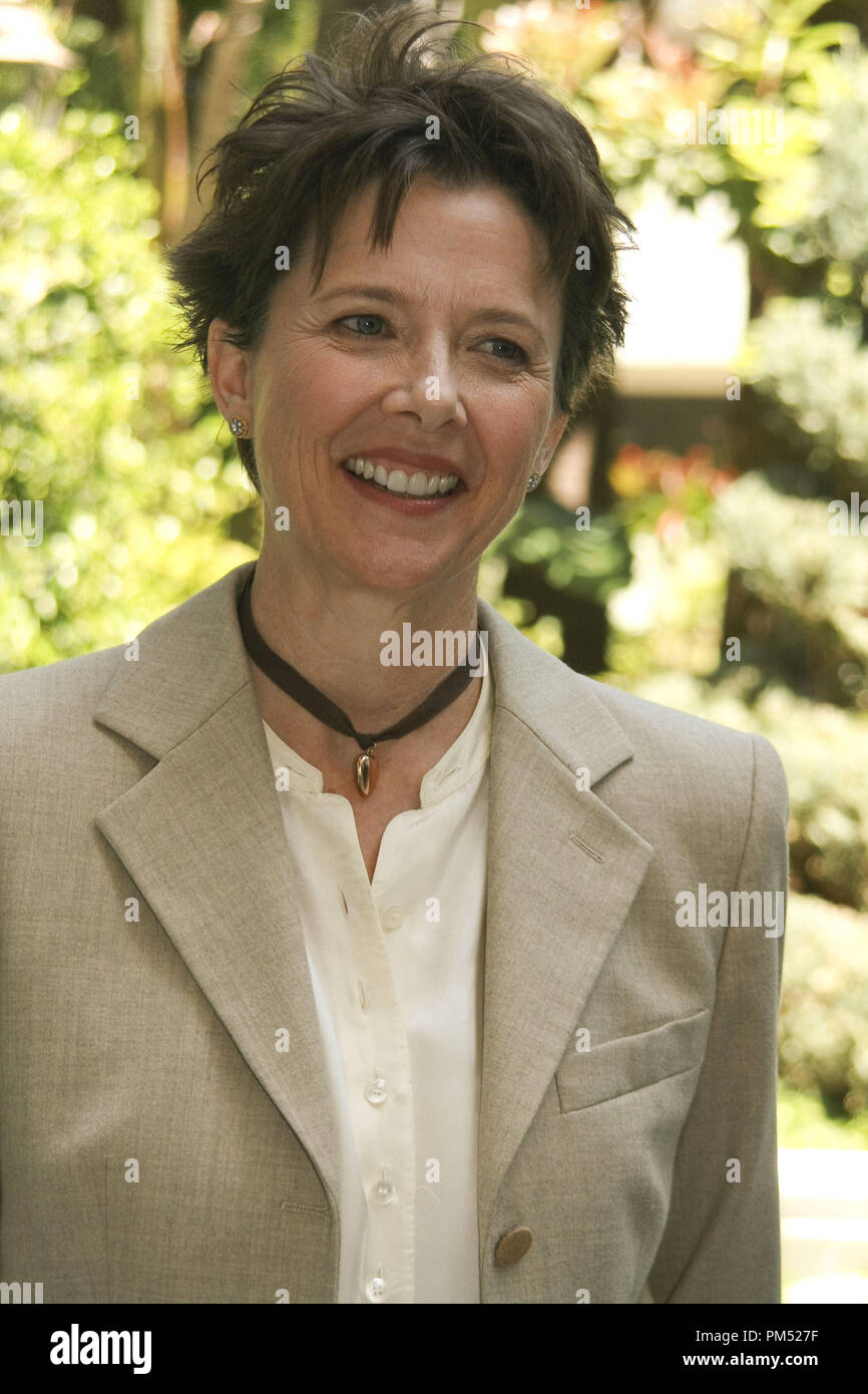 Annette Bening 'Mother and Child' Portrait Session, April 19, 2010.  Reproduction by American tabloids is absolutely forbidden. File Reference # 30195 036JRC  For Editorial Use Only -  All Rights Reserved Stock Photo
