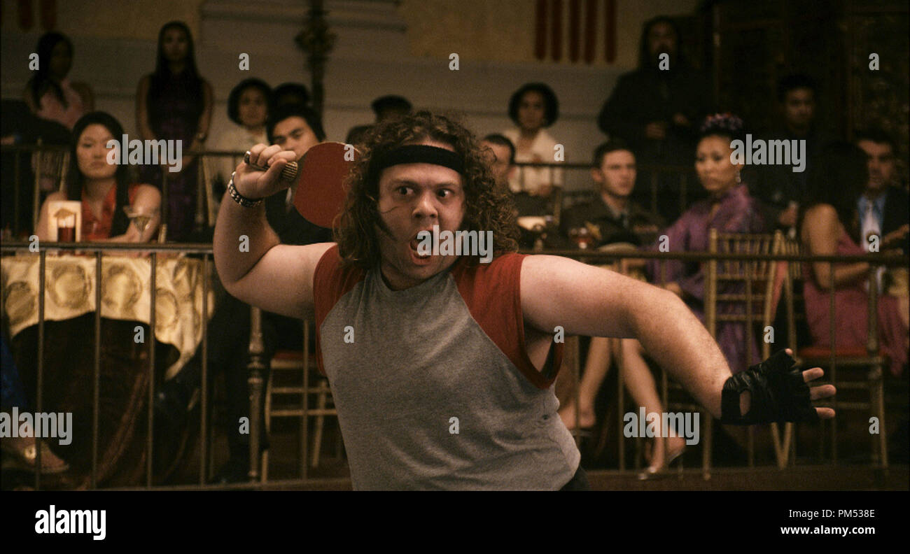 "Balls of Fury" Dan Fogler © 2007 Rogue Pictures Stock Photo Alamy