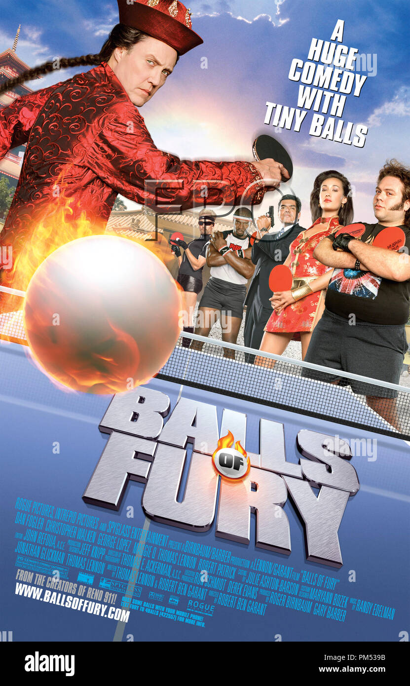 'Balls of Fury' (Poster)  © 2007 Rogue Pictures Stock Photo