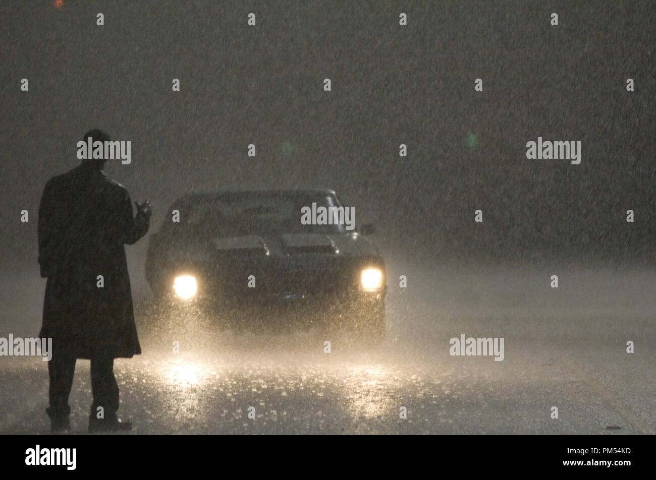"The Hitcher" Sean Bean © 2007 Rogue Pictures Stock Photo Alamy