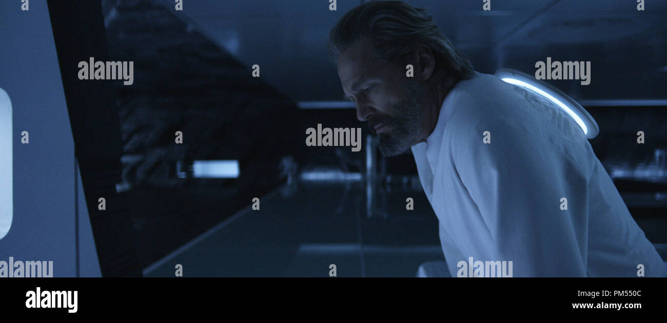 JEFF BRIDGES, winner of both a Golden Globe  and Screen Actors Guild Award and now an Oscar  nominee  for his performance in  Crazy Heart, stars in TRON: LEGACY, a 3D high-tech adventure set in a digital world that ís unlike anything ever captured on the big screen. Sam Flynn (GARRETT HEDLUND), the tech-savvy 27-year-old son of Kevin Flynn (BRIDGES), looks into his fathers disappearance and finds himself pulled into the digital world of Tron where his father has been living for 25 years. Together, they embark on a life-and-death journey of escape across a visually-stunning and exceedingly dang Stock Photo