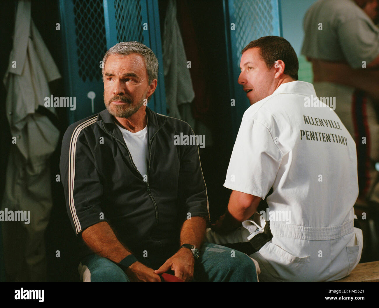 "The Longest Yard" Burt Reynolds, Adam Sandler © 2005 Columbia Stock