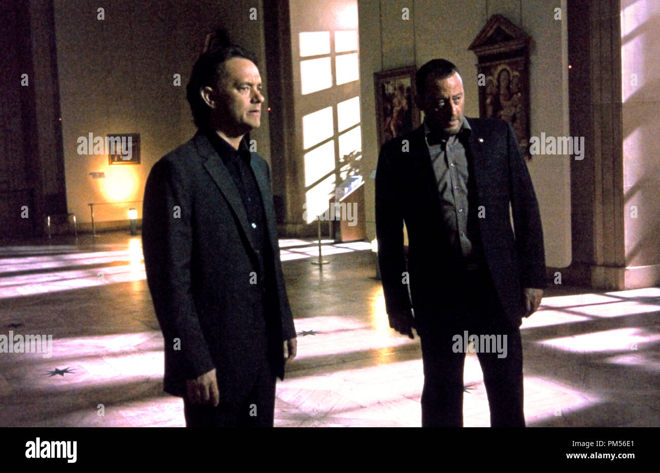 'The Da Vinci Code'  Tom Hanks, Jean Reno Stock Photo
