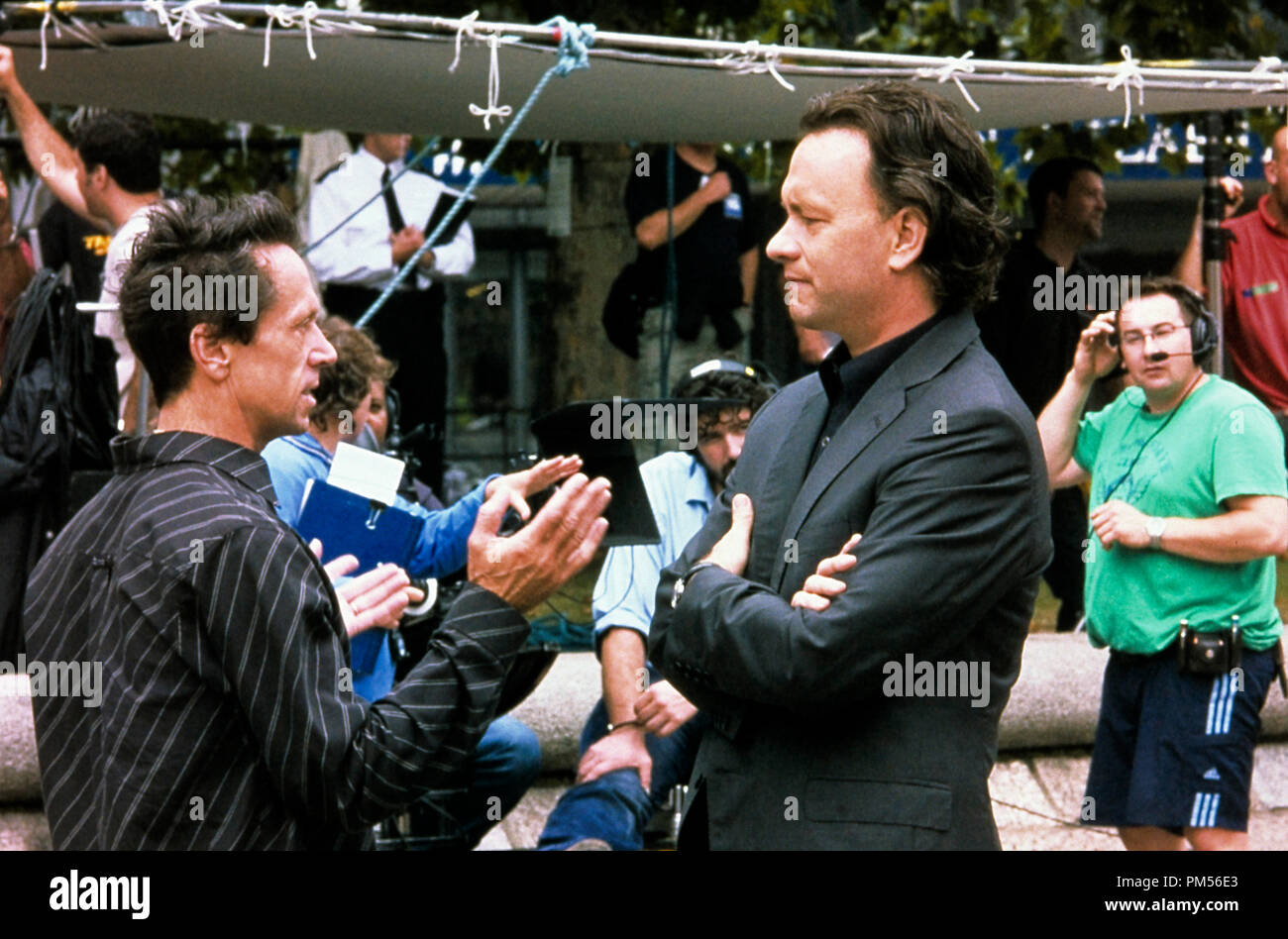 'The Da Vinci Code'  Producer Brian Grazer, Tom Hanks Stock Photo