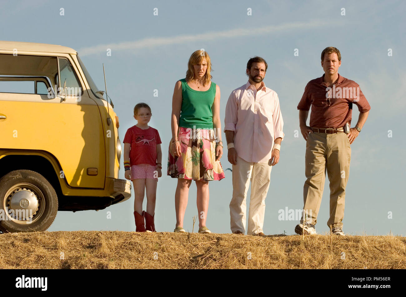 "Little Miss Sunshine" Abigail Breslin, Toni Collette, Steve Carell, Greg Kinnear Stock Photo