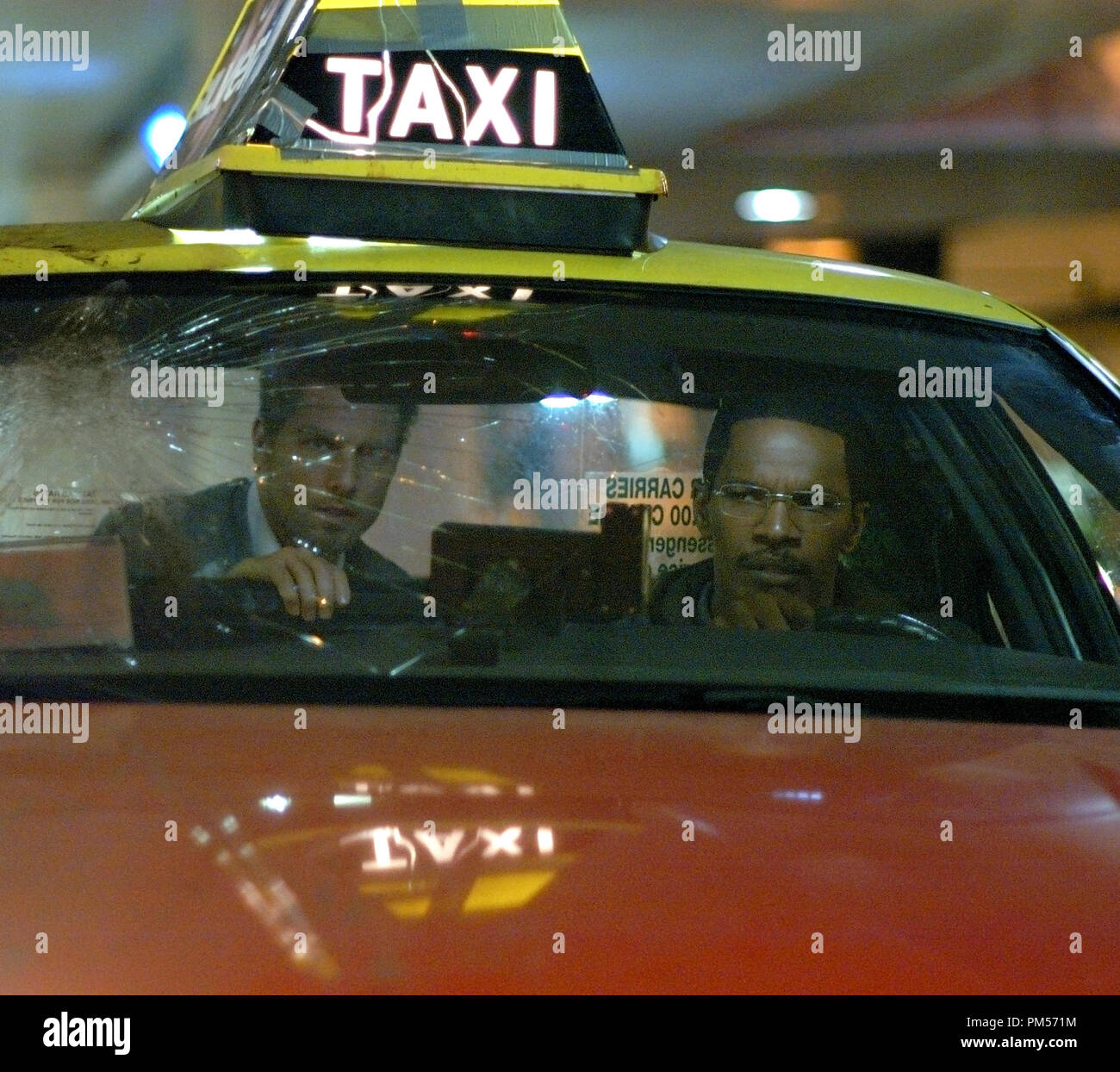 Film Still from "Collateral" Tom Cruise, Jamie Foxx © 2004 DreamWorks