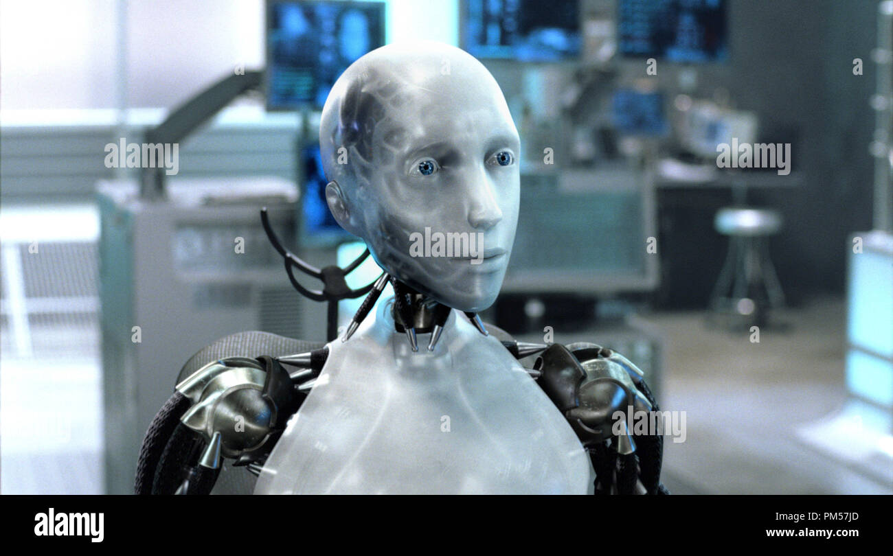 Film Still from 'I, Robot' Sonny (NS-5) © 2004 20th Century Fox Photo Credit: Digital Domain    File Reference # 30735242THA  For Editorial Use Only -  All Rights Reserved Stock Photo