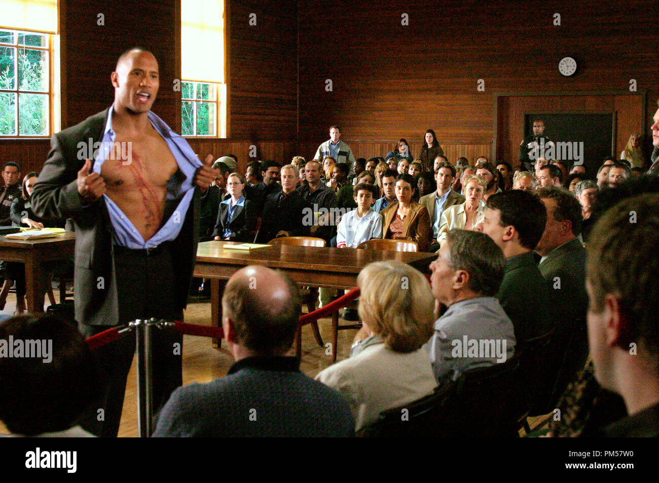 Walking Tall 2004 Dwayne Johnson The Rock High Resolution Stock