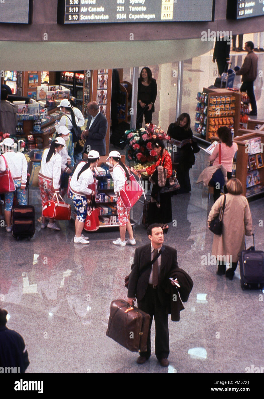 Film Still from "The Terminal" Tom Hanks © 2004 DreamWorks Photo Credit