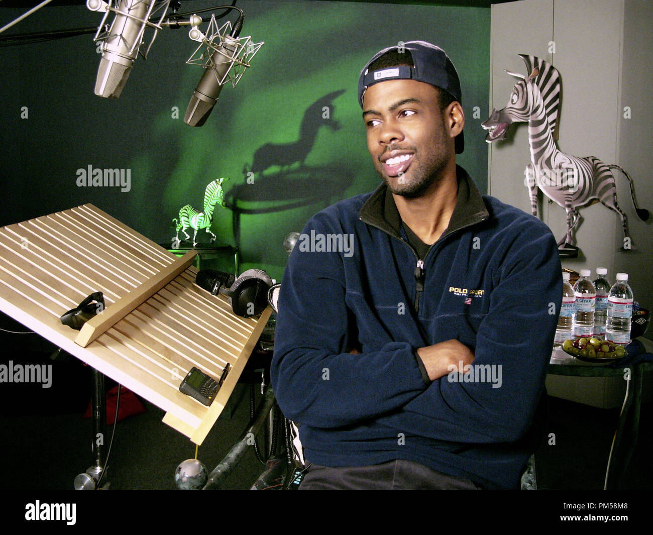 Studio Publicity Still from 'Madagascar'  Chris Rock © 2005 Dream Works  Photo by Kelvin Jones   File Reference # 307361835THA  For Editorial Use Only -  All Rights Reserved Stock Photo