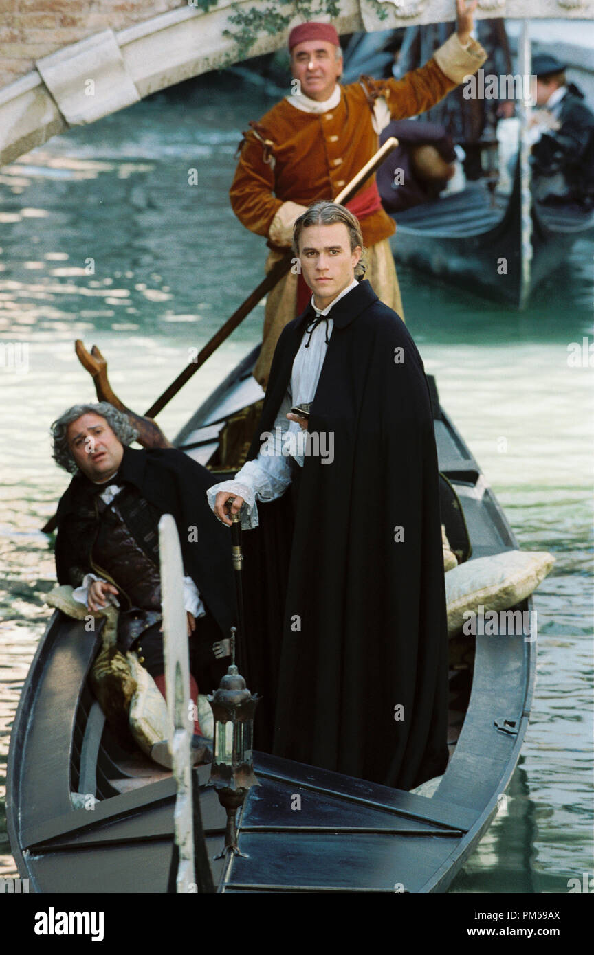 Studio Publicity Still from 'Casanova' Omid Djalili, Heath Ledger © 2005 Touchstone Pictures Photo by Doane Gregory   File Reference # 307362262THA  For Editorial Use Only -  All Rights Reserved Stock Photo