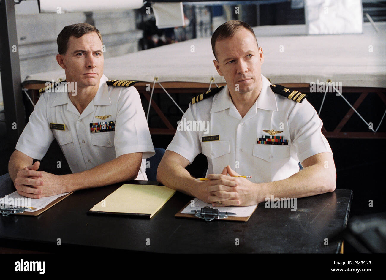 Studio Publicity Still from 'Annapolis' Scott D. Carson, Donnie Wahlberg © 2006 Touchstone Pictures Photo credit: Ron Phillips    File Reference # 307371330THA  For Editorial Use Only -  All Rights Reserved Stock Photo