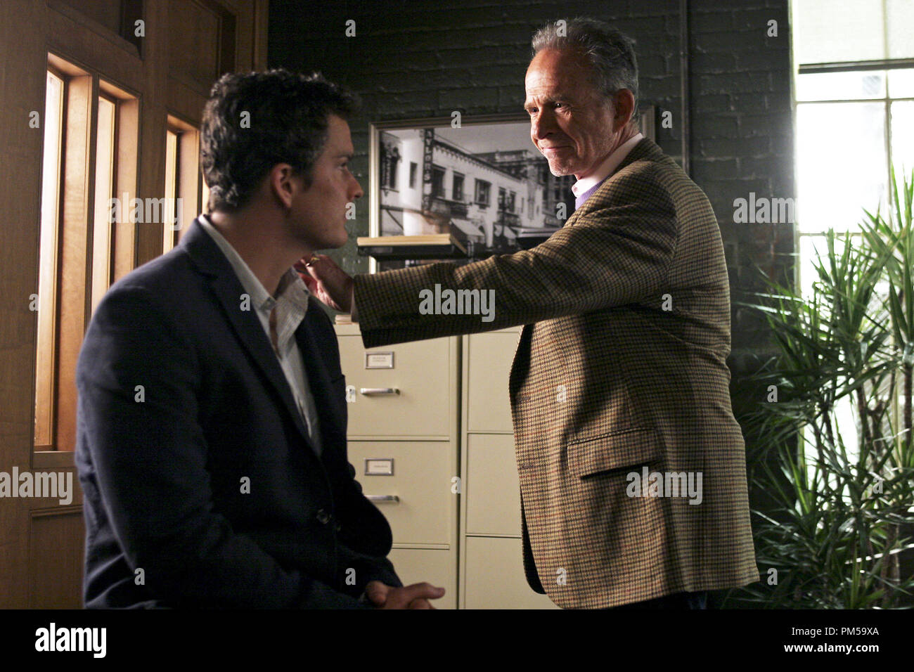 Studio Publicity Still from "Brothers & Sisters" Balthazar Getty, Ron Rifkin 2006 Photo credit