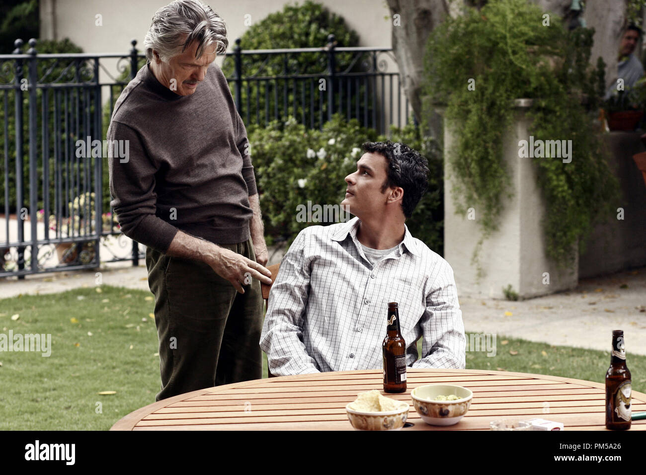 Studio Publicity Still from 'Brothers & Sisters' Tom Skerritt, Balthazar Getty 2006 Photo credit: Scott Garfield   File Reference # 307371543THA  For Editorial Use Only -  All Rights Reserved Stock Photo