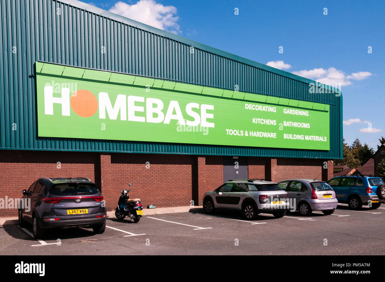 A branch of Homebase at Penge, South London. Stock Photo