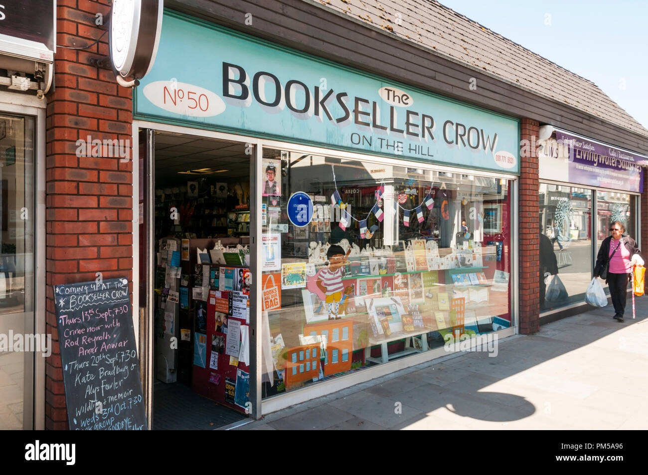 The Bookseller Crow on the Hill independent in Crystal Palace