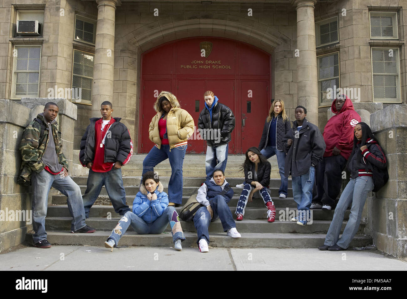 Film Still / Publicity Still from 'Take the Lead'  Rob Brown, Marcus T. Paulk, Shawand Mckenzie, Jonathan Malen, Lauren Collins, Elijah Kelley, Brandon Andrews, Yaya DaCosta, Jasika Nicole, Dante Basco, Jenna Dewan © 2006 New Line Cinema  Photo Credit: Kerry Hayes    File Reference # 30737172THA  For Editorial Use Only -  All Rights Reserved Stock Photo