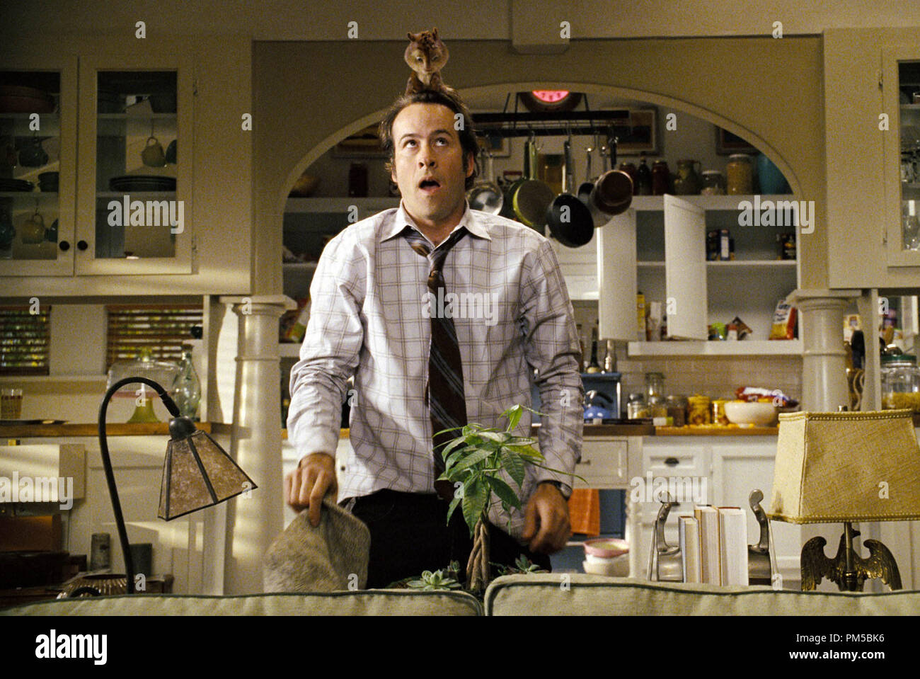 Studio Publicity Still from 'Alvin and the Chipmunks' Jason Lee © 2007 20th Century Fox Photo credit: Rhythm & Hues    File Reference # 30738688THA  For Editorial Use Only -  All Rights Reserved Stock Photo