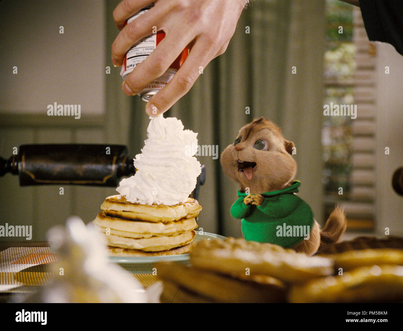 Studio Publicity Still from 'Alvin and the Chipmunks' Theodore © 2007 20th Century Fox Photo credit: Rhythm & Hues    File Reference # 30738696THA  For Editorial Use Only -  All Rights Reserved Stock Photo