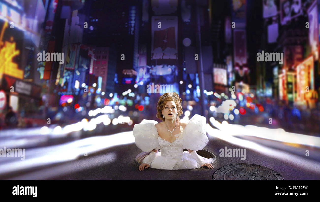 Studio Publicity Still from 'Enchanted' Amy Adams © 2007 Walt Disney Pictures      File Reference # 30738890THA  For Editorial Use Only -  All Rights Reserved Stock Photo