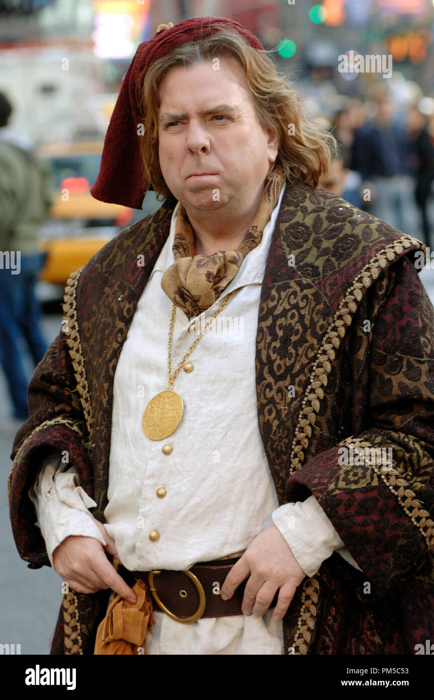 Studio Publicity Still from 'Enchanted' Timothy Spall © 2007 Walt Disney Pictures Photo credit: Barry Wetcher    File Reference # 30738913THA  For Editorial Use Only -  All Rights Reserved Stock Photo