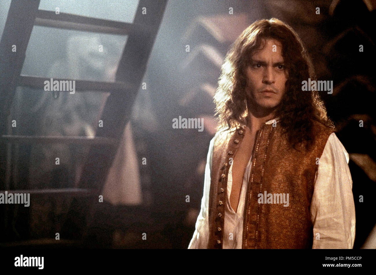 Film Still from "The Libertine" Johnny Depp © 2004 Miramax Films Stock